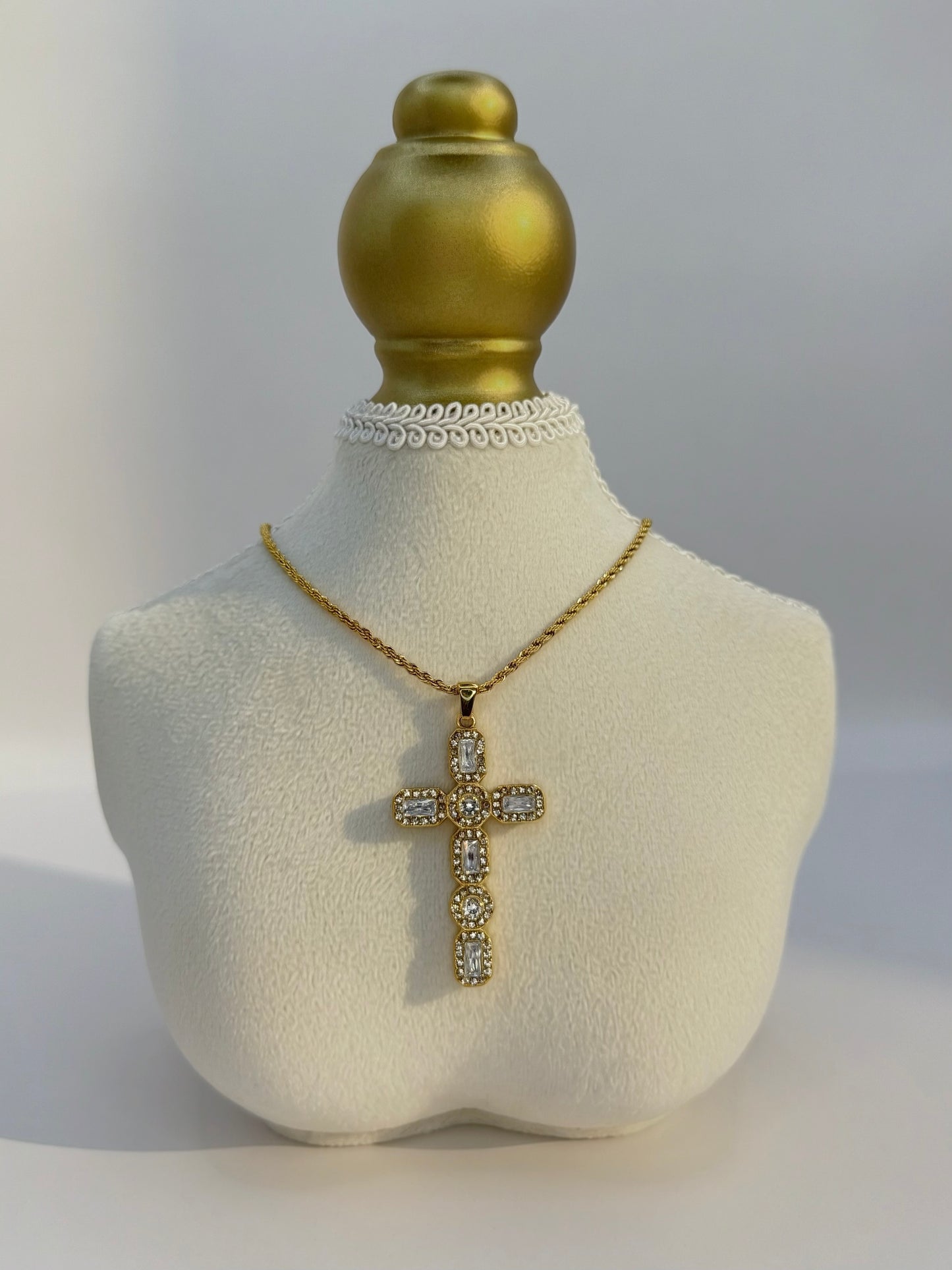 Kyriaki Cross Necklace