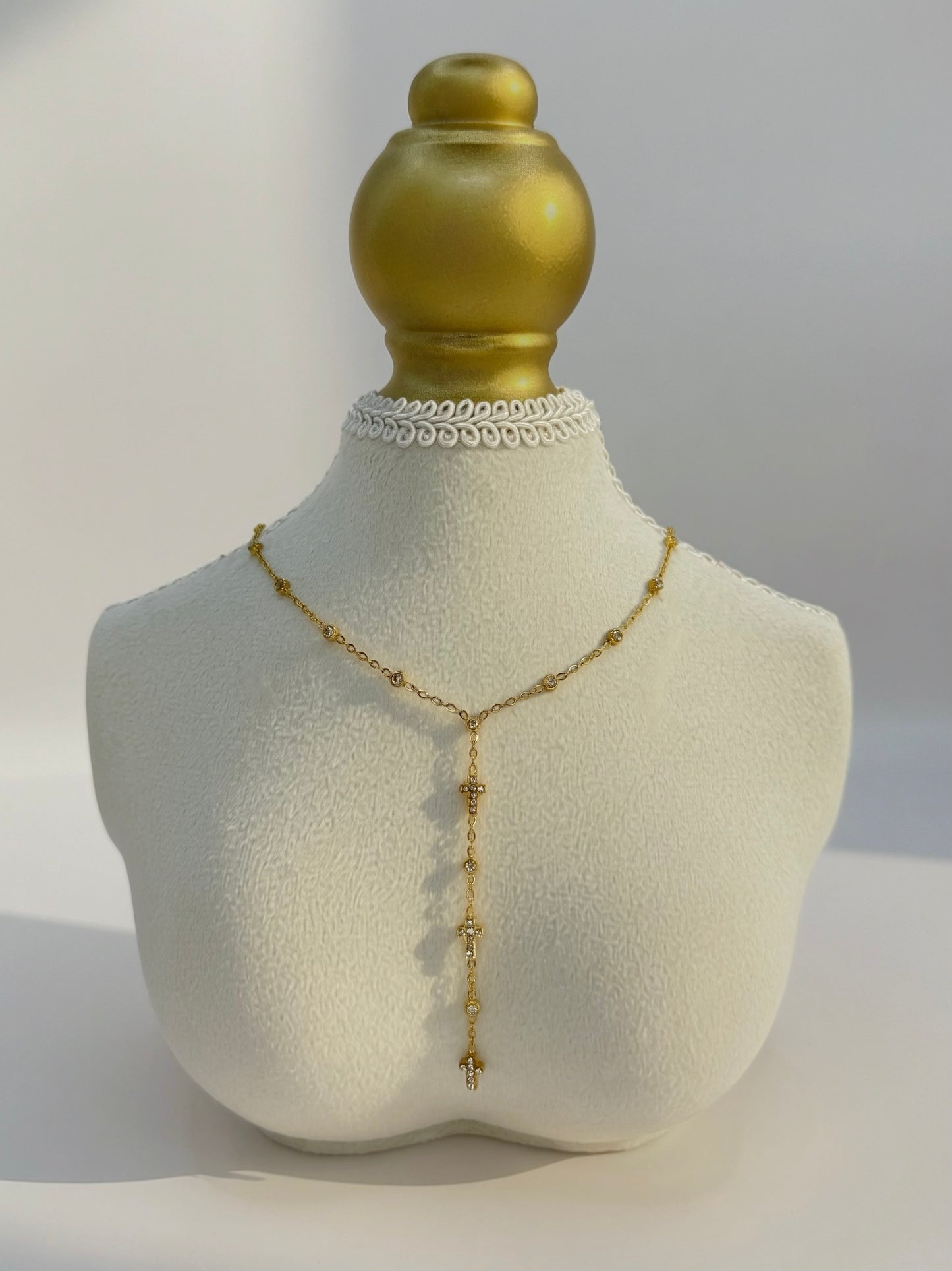 Hesychia Cross Necklace
